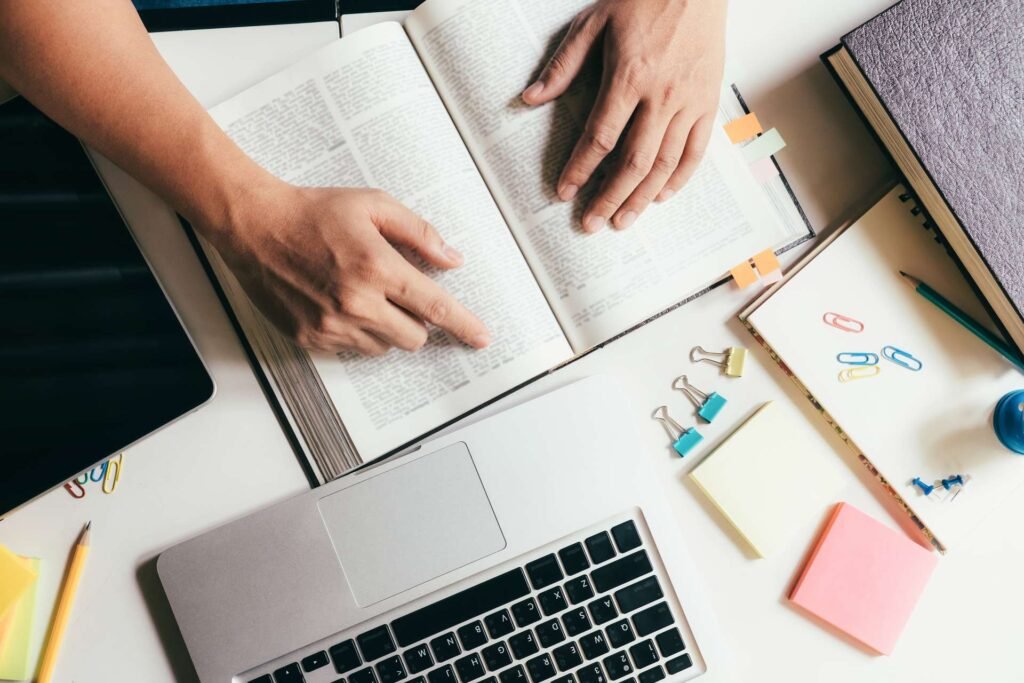 education academic learning reading exam concept